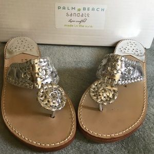 Palm Beach Silver Sandals